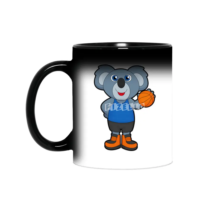 Koala as Basketball player with Basketball Sihirli Kupa
