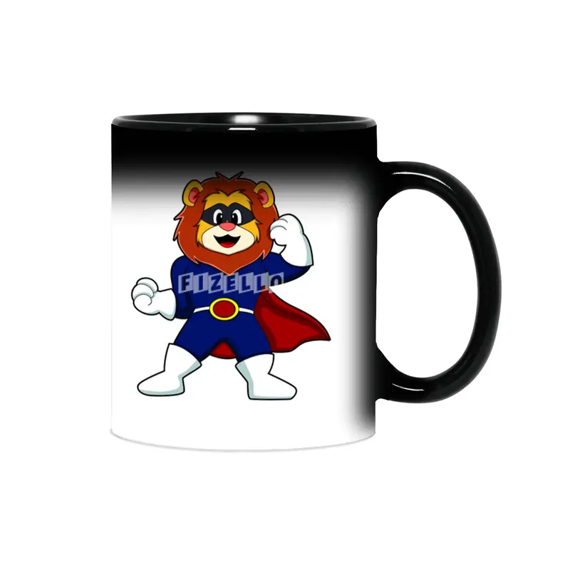 Lion as Hero with Mask Sihirli Kupa