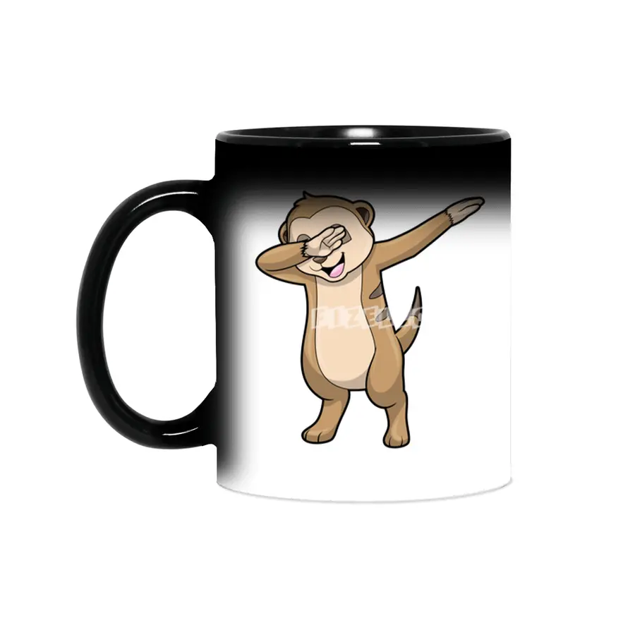 Meerkat as Hip Hop Dance Dab Sihirli Kupa