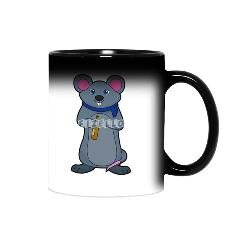 Mouse with Beer bottle Sihirli Kupa