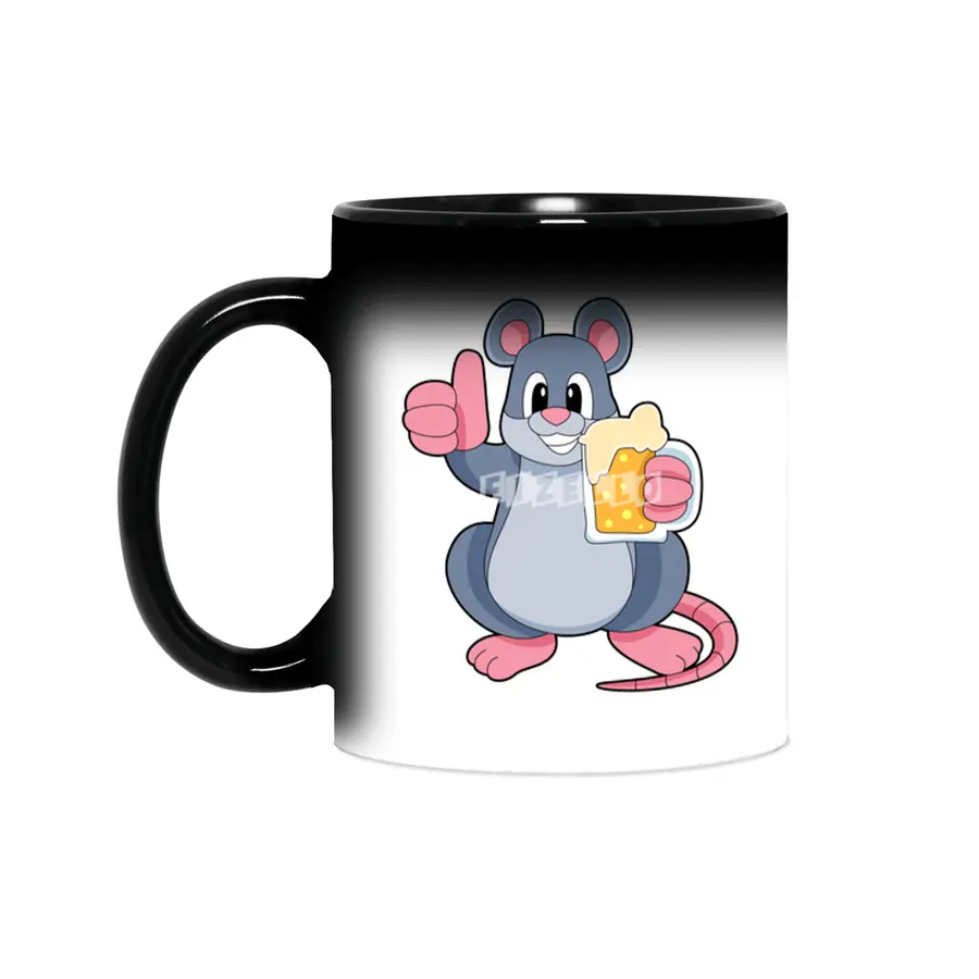 Mouse with Glass of Beer Sihirli Kupa