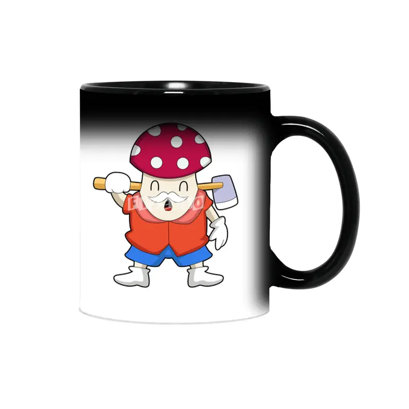 Mushroom as Farmer with Axe Sihirli Kupa