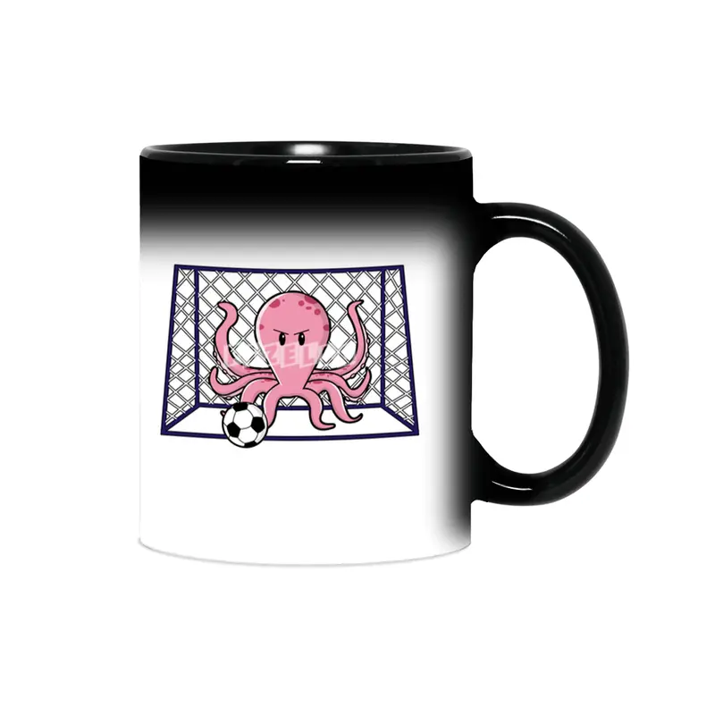 Octopus as Goalkeeper with Soccer ball Sihirli Kupa
