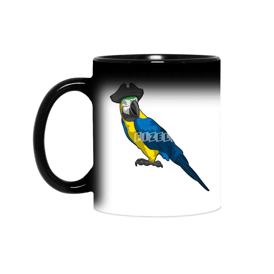 Parrot as Pirate with Hat Sihirli Kupa