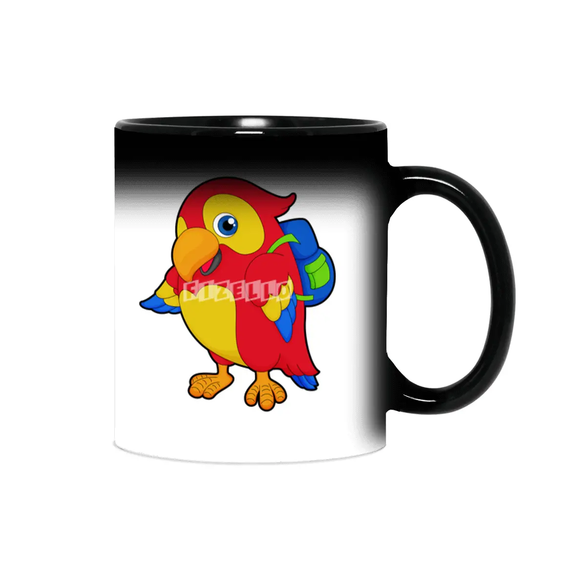 Parrot with Backpack Sihirli Kupa