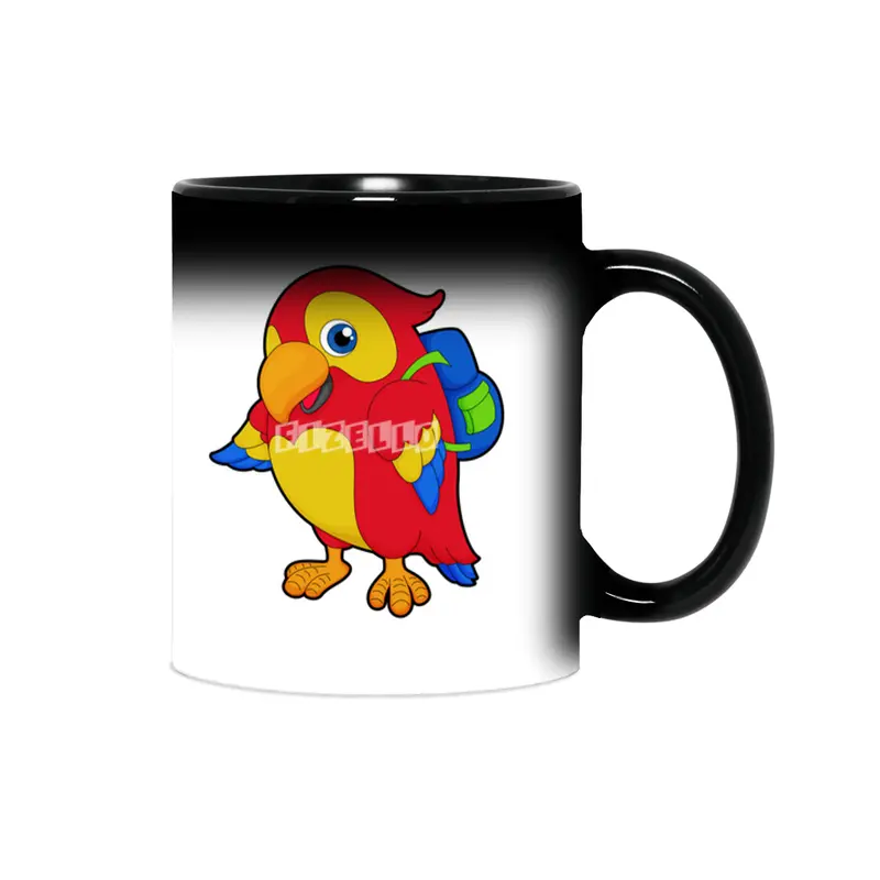 Parrot with Backpack Sihirli Kupa