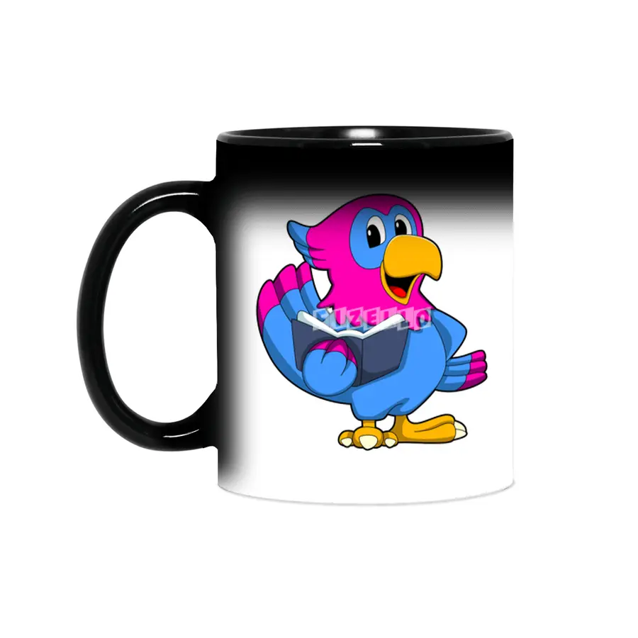 Parrot with Book Sihirli Kupa