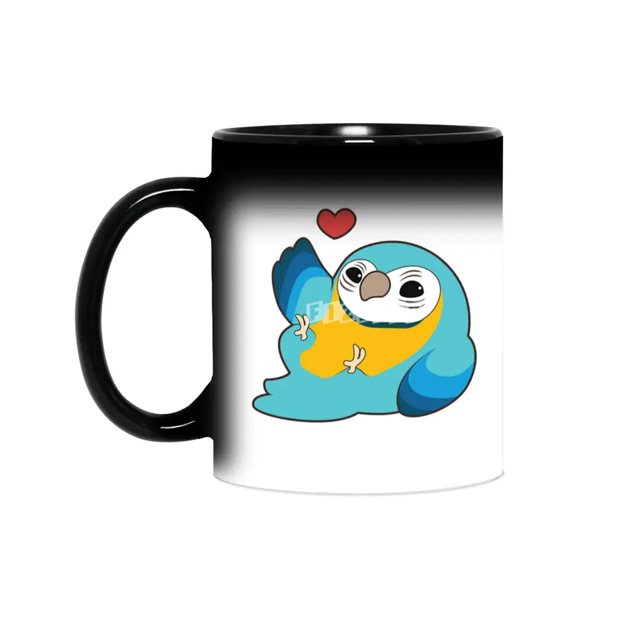 Parrot with Heart Sihirli Kupa