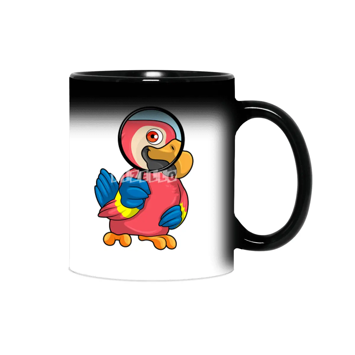 Parrot with Magnifying glass Sihirli Kupa