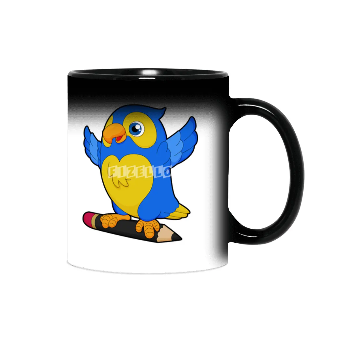 Parrot with Pencil Sihirli Kupa
