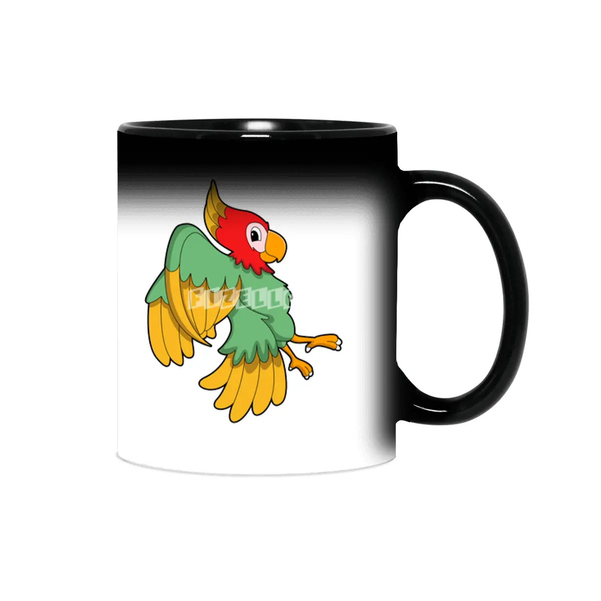 Parrot with red Head Sihirli Kupa