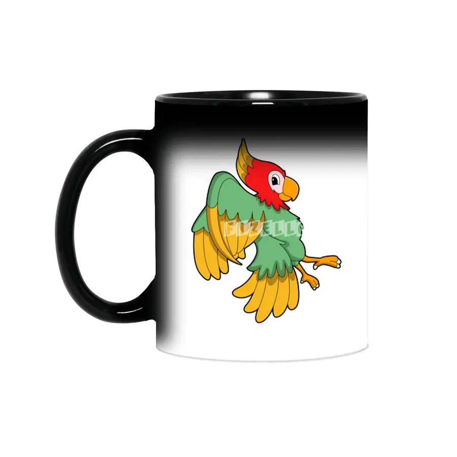 Parrot with red Head Sihirli Kupa