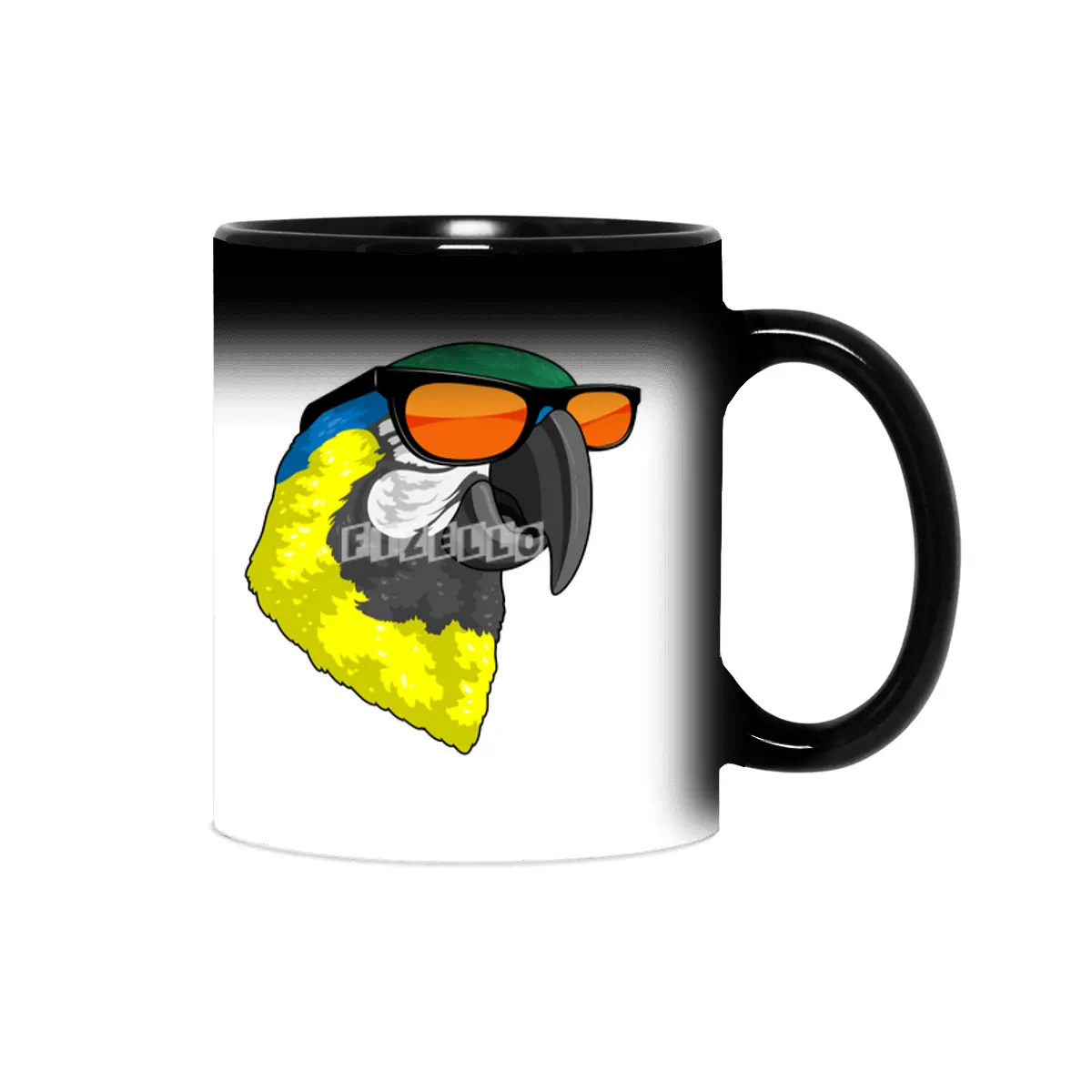 Parrot with Sunglasses Sihirli Kupa