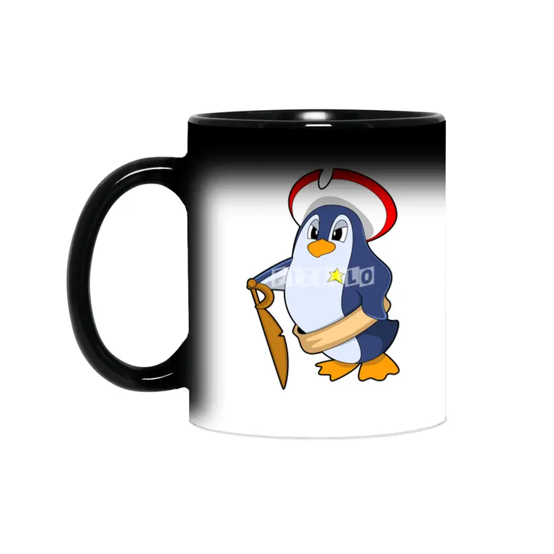 Penguin as Pirate with Hat Sihirli Kupa