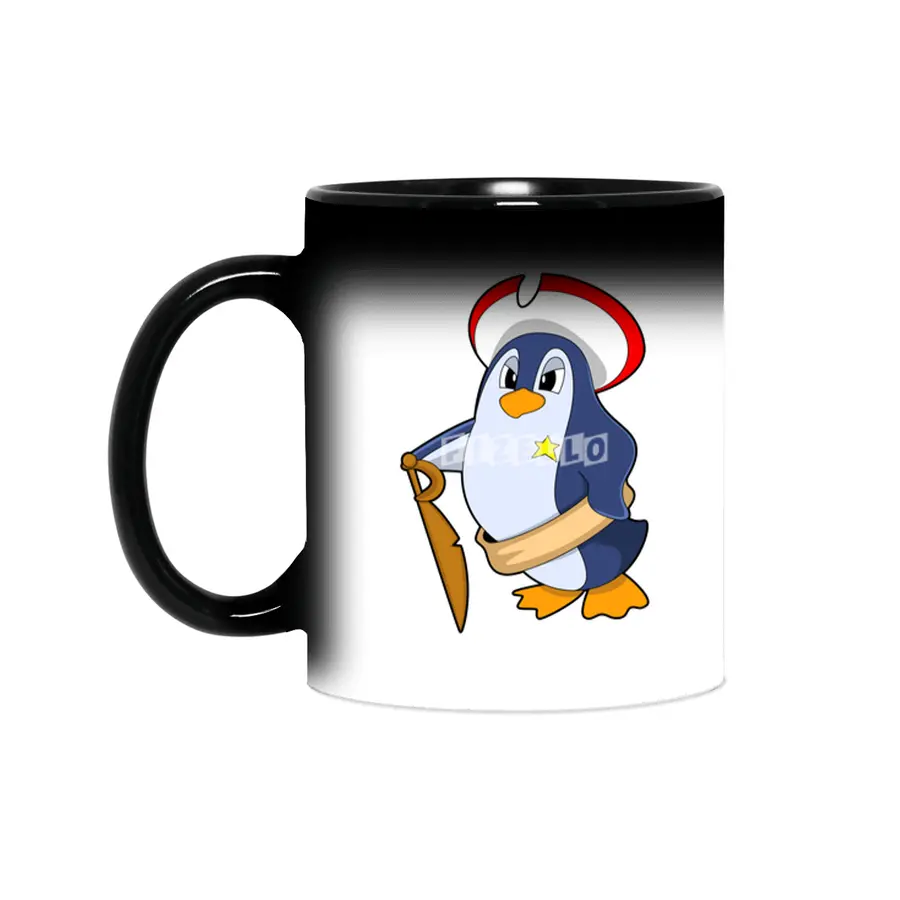 Penguin as Pirate with Hat Sihirli Kupa