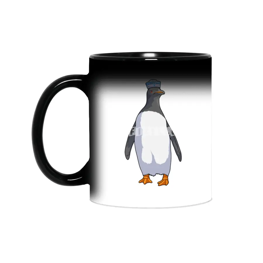 Penguin as Sailor with Hat Sihirli Kupa