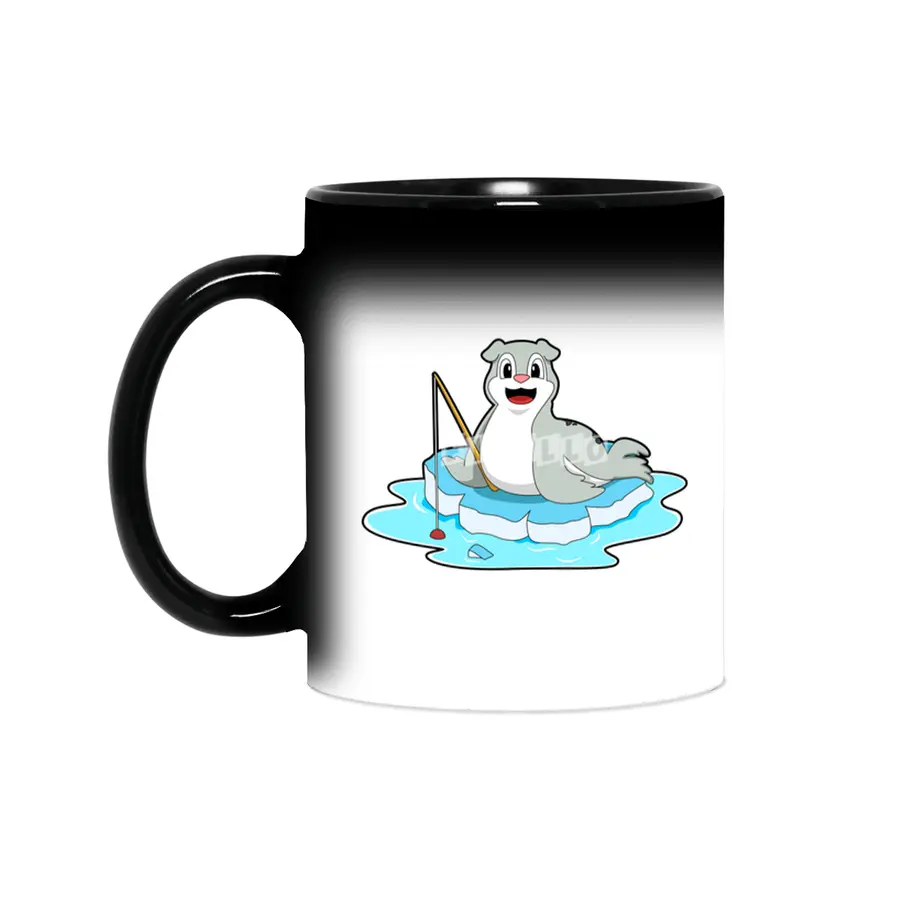 Seal at Fishing with Fishing rod Sihirli Kupa