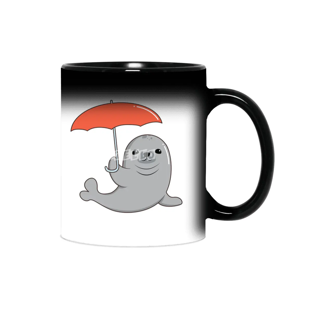 Seal with Umbrella Sihirli Kupa