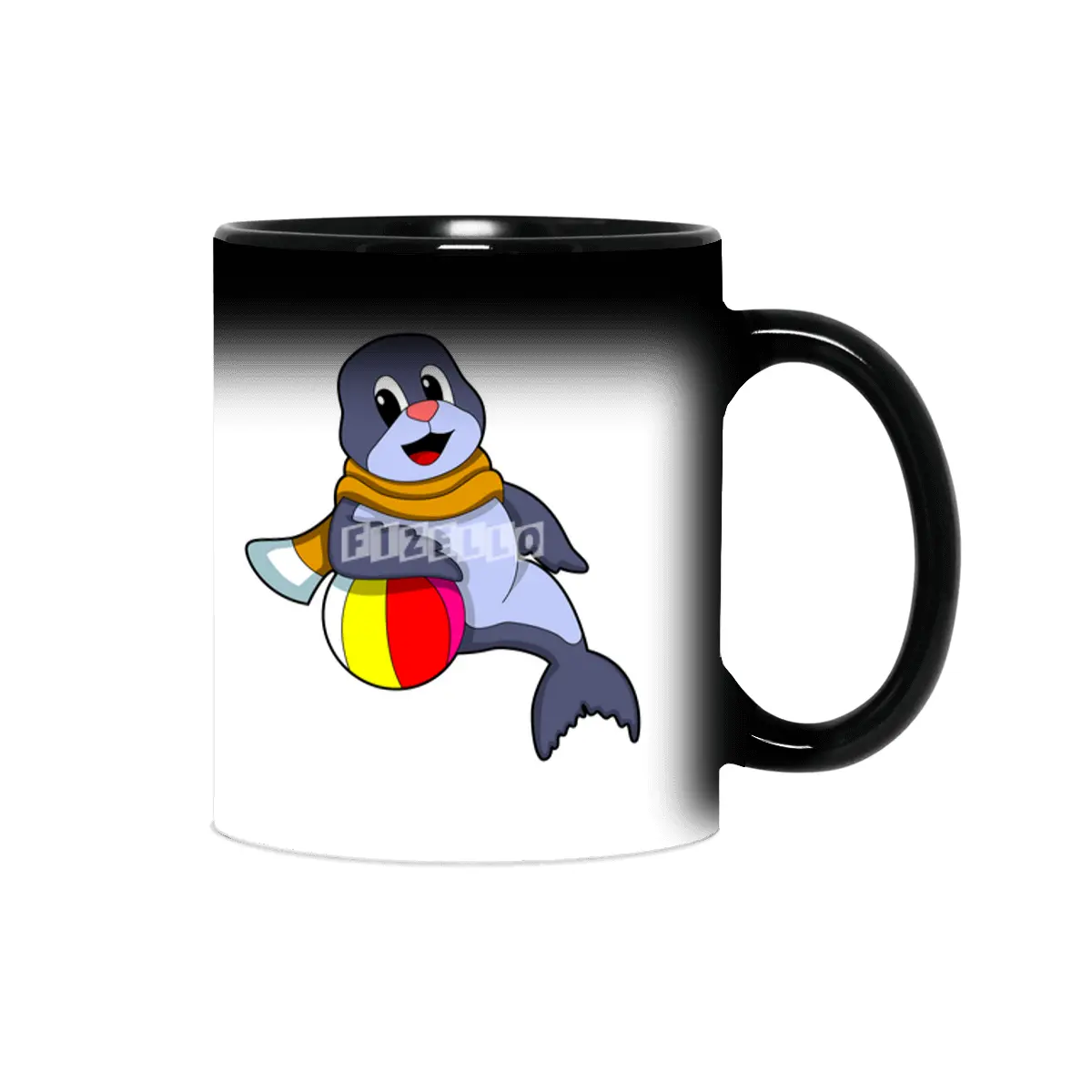 Seal with Water polo Sihirli Kupa