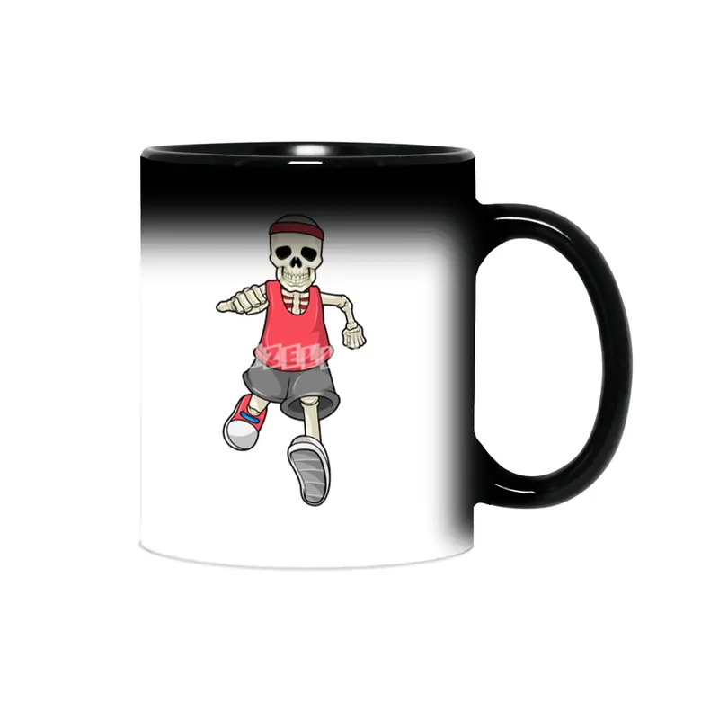 Skeleton at Running with Headband Sihirli Kupa