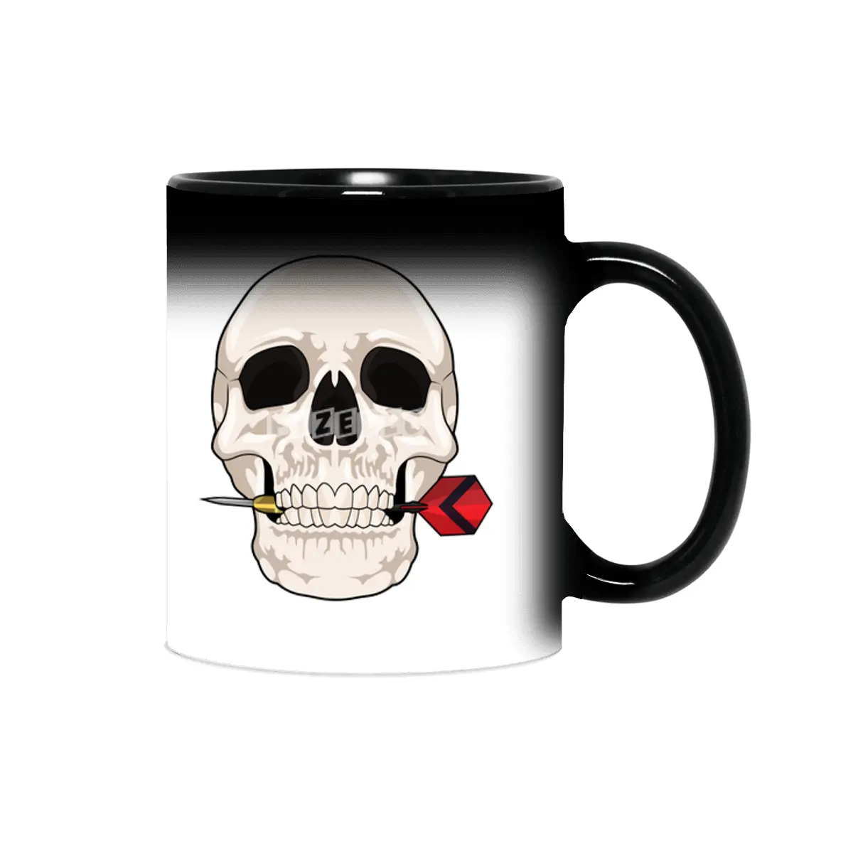 Skull at Darts with Dart Sihirli Kupa