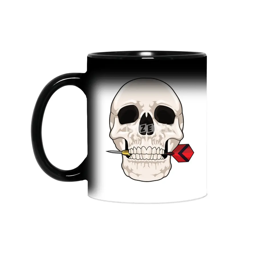 Skull at Darts with Dart Sihirli Kupa