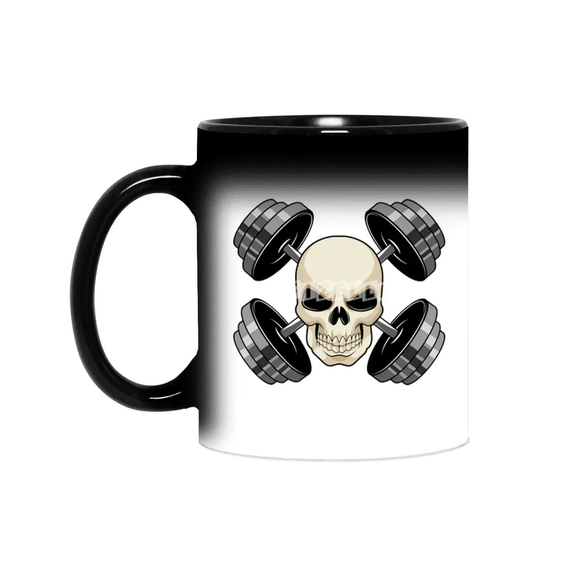 Skull Strength training Dumbbells Sihirli Kupa