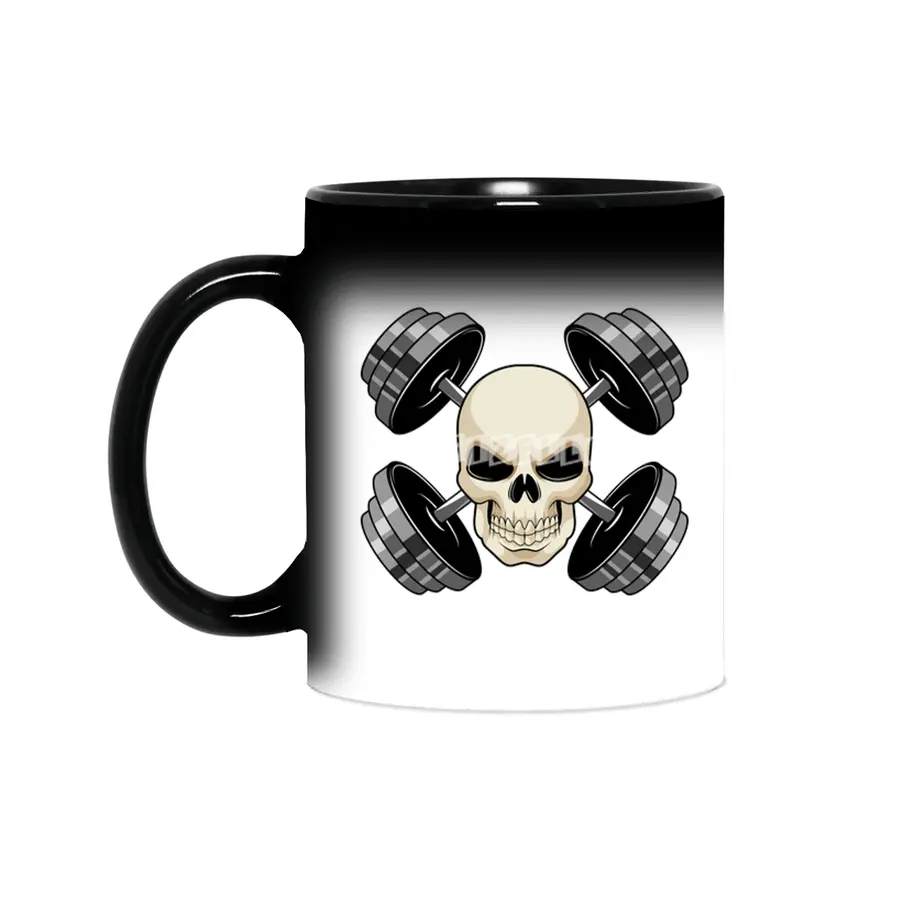 Skull Strength training Dumbbells Sihirli Kupa