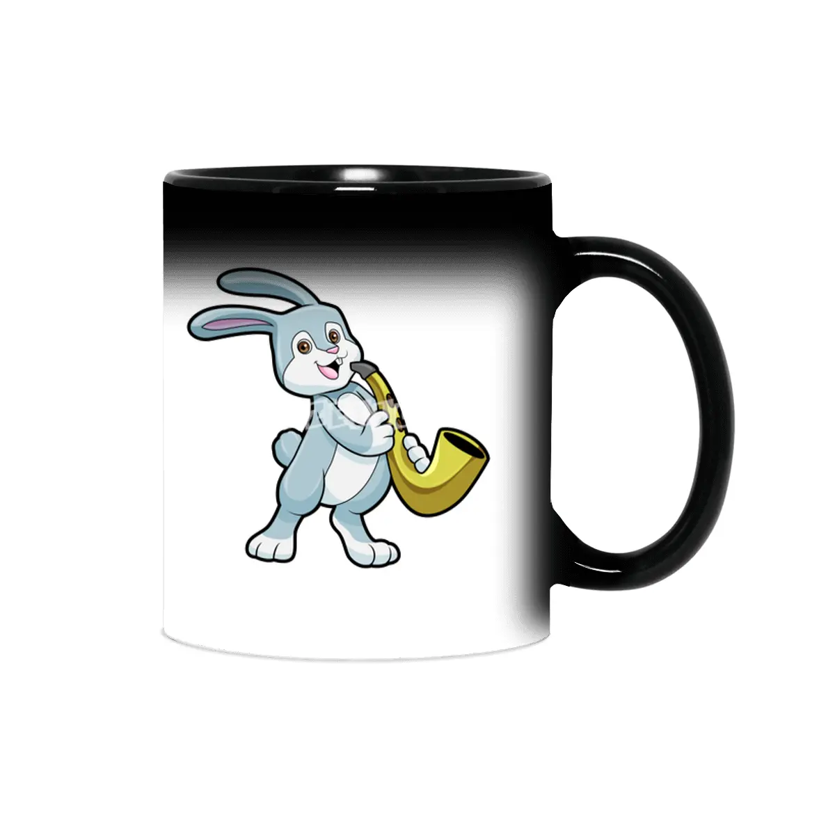 Bunny at Music with Saxophone Sihirli Kupa