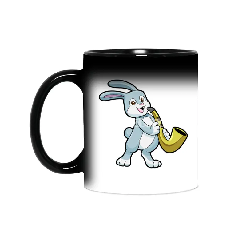 Bunny at Music with Saxophone Sihirli Kupa