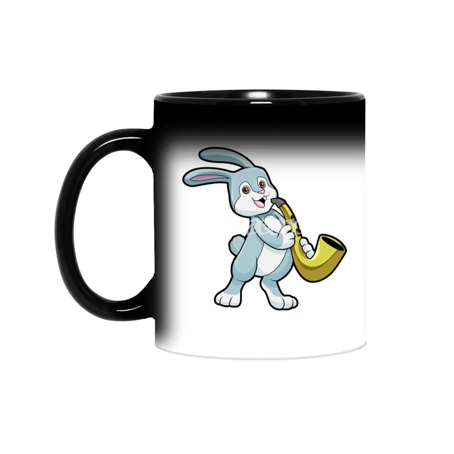 Bunny at Music with Saxophone Sihirli Kupa