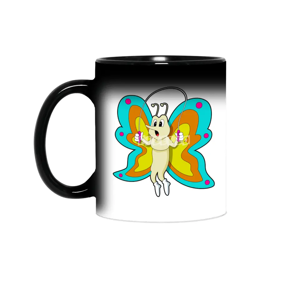 Butterfly at Jumping rope Fitness Sihirli Kupa