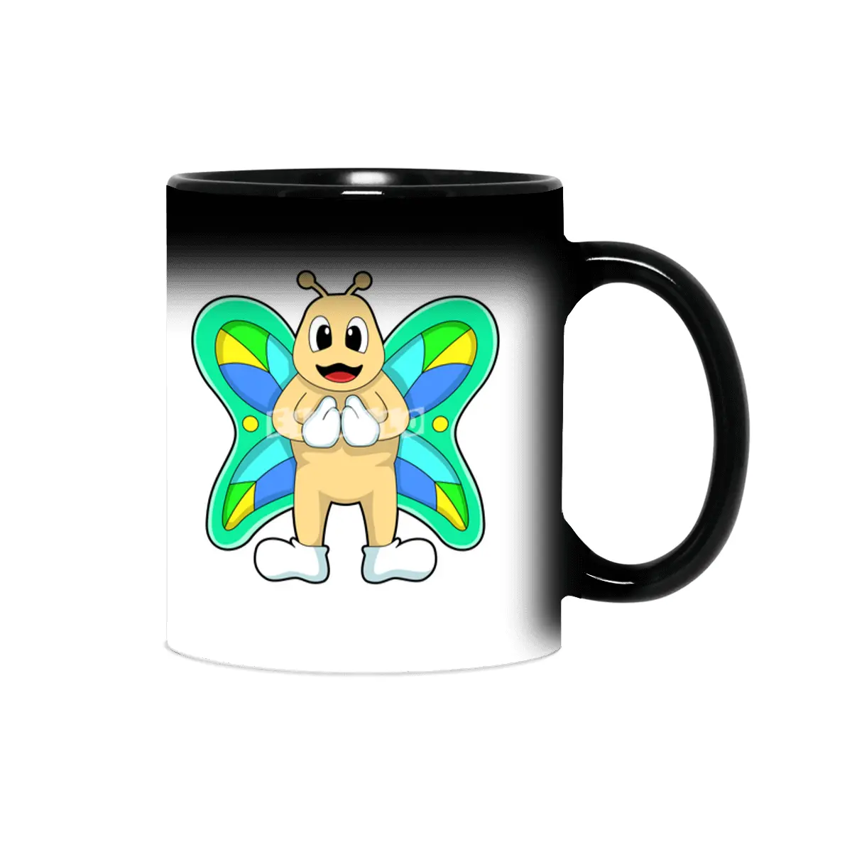 Butterfly happy Sihirli Kupa