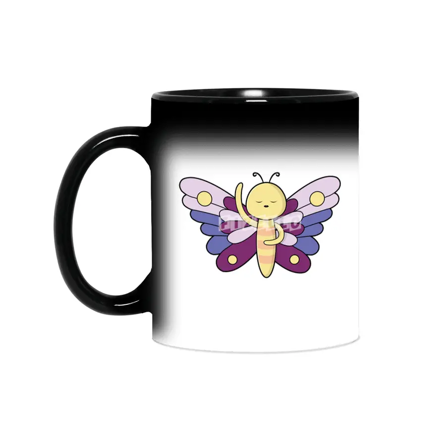 Butterfly with Dots Sihirli Kupa