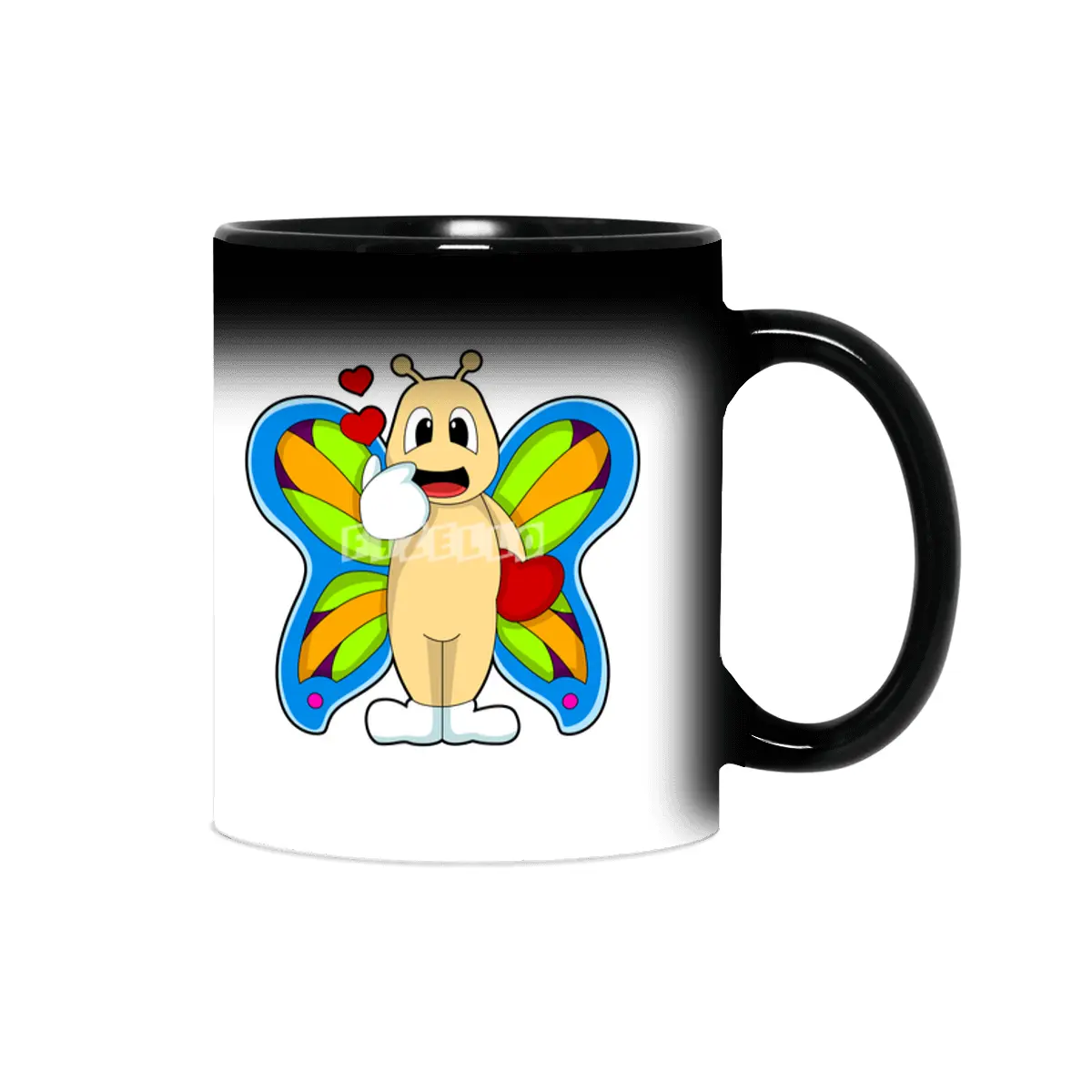 Butterfly with Heart Sihirli Kupa