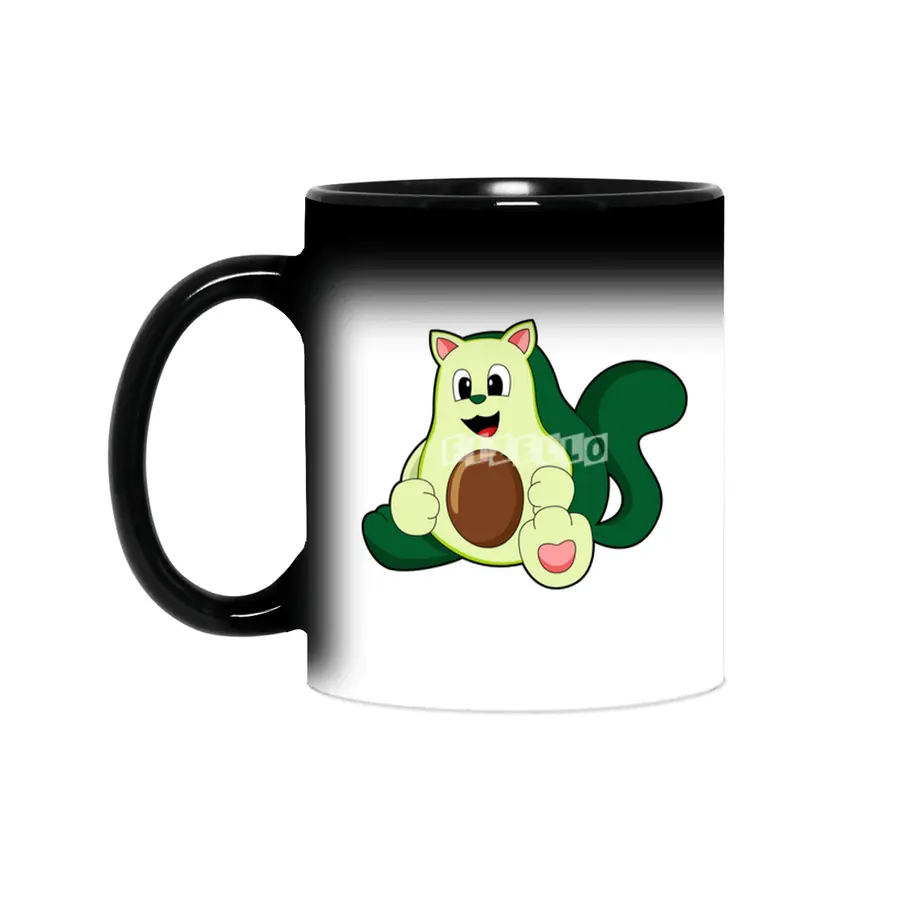 Cat as Avocado Sihirli Kupa