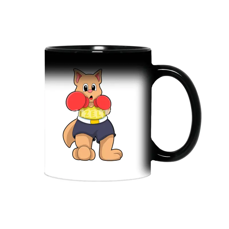 Cat as Boxer at Boxing Sihirli Kupa