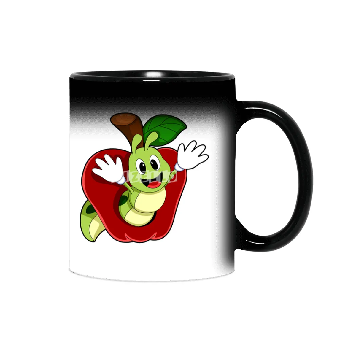 Caterpillar in Apple Sihirli Kupa