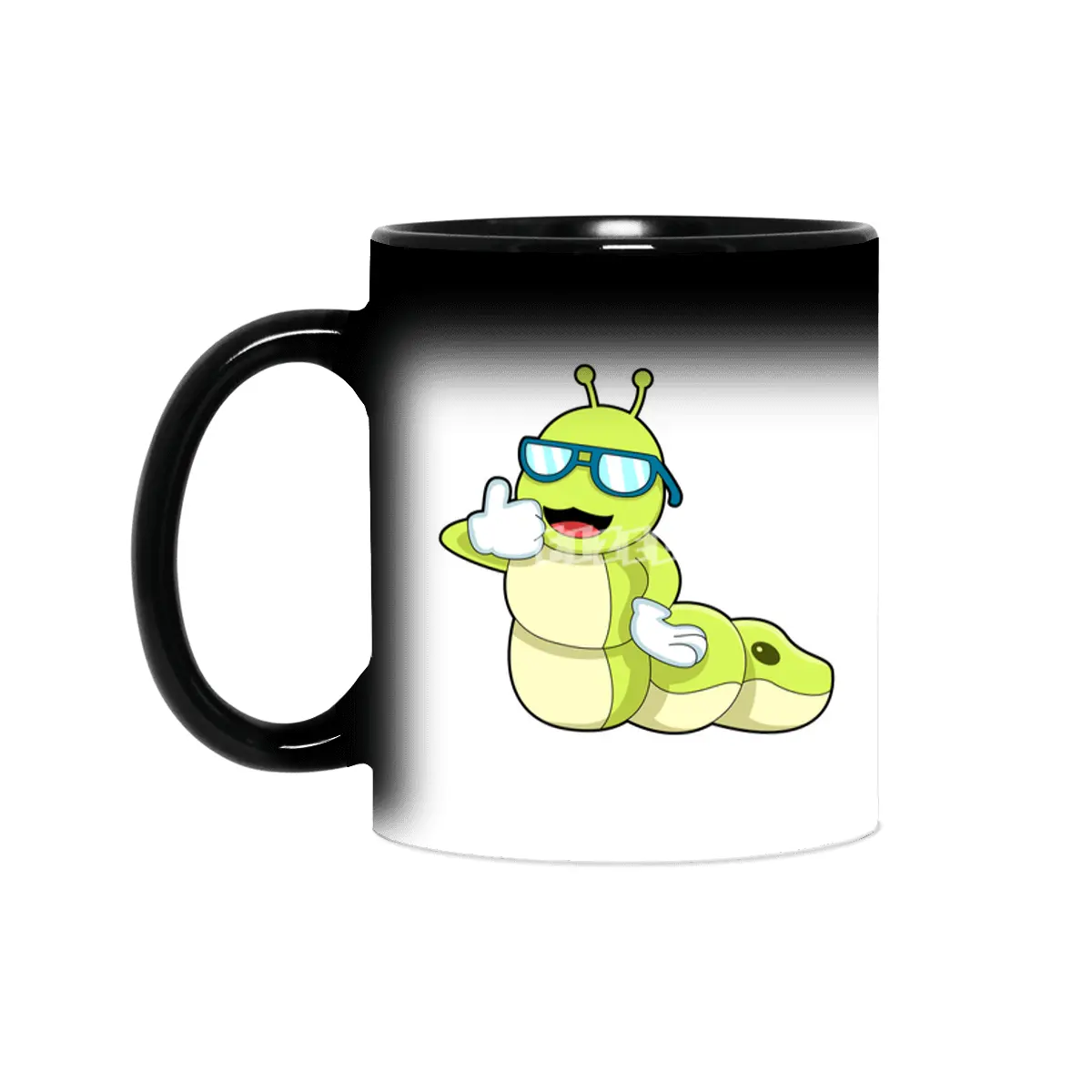 Caterpillar with Glasses Sihirli Kupa