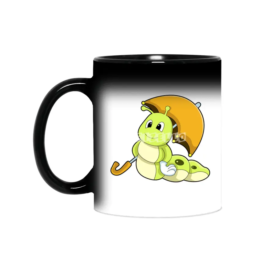 Caterpillar with Umbrella Sihirli Kupa