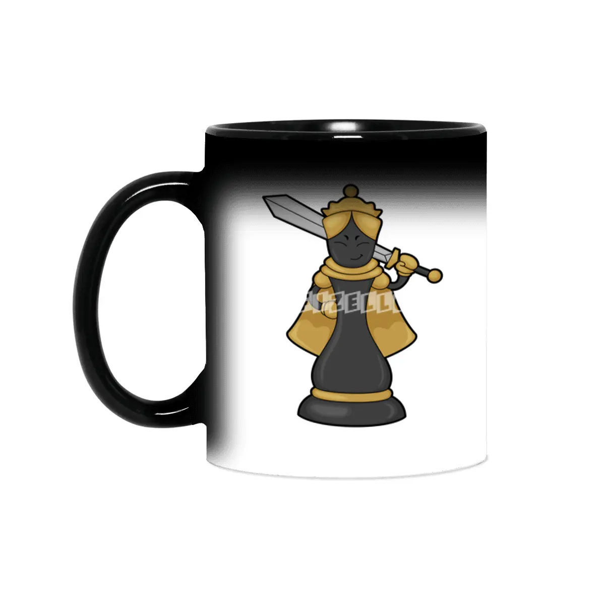 Chess piece Queen at Chess with Sword Sihirli Kupa