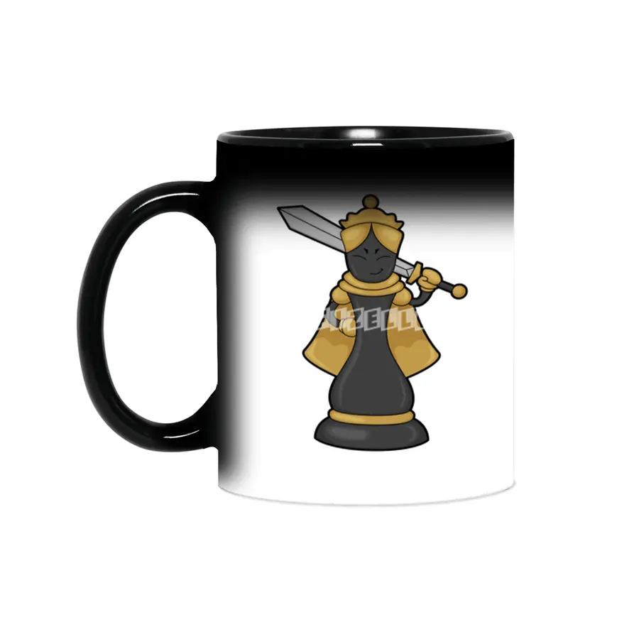 Chess piece Queen at Chess with Sword Sihirli Kupa
