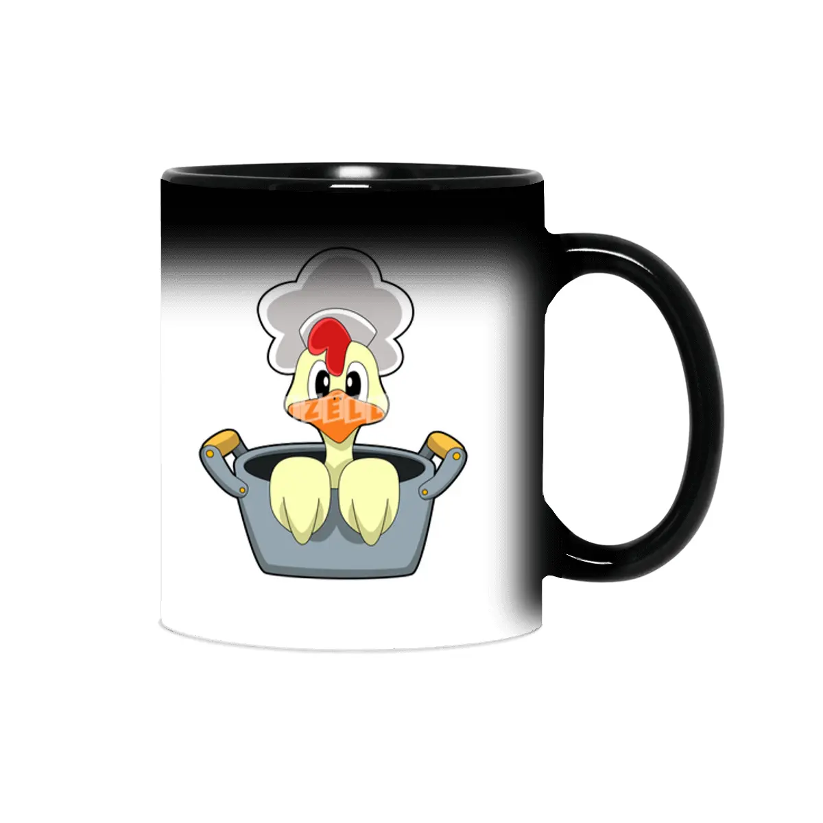 Chicken with Cooking pot Sihirli Kupa