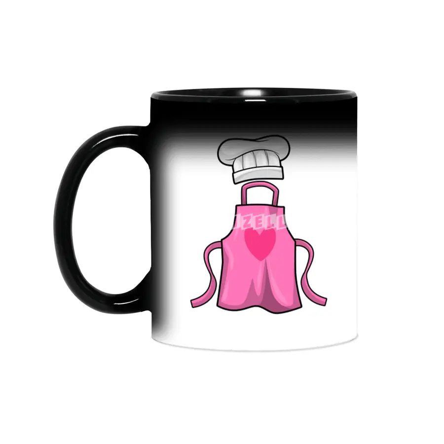 Cooking apron and Cooking hat with Heart Sihirli Kupa