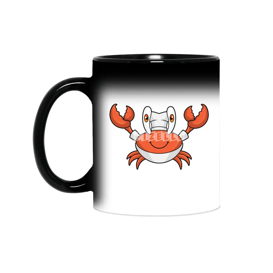 Crab as Cook with Cooking hat Sihirli Kupa