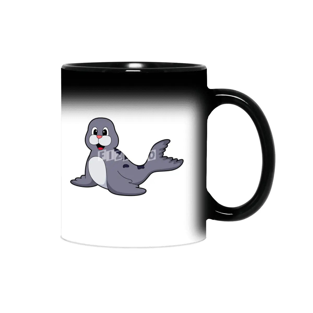 Cute Seal Sihirli Kupa