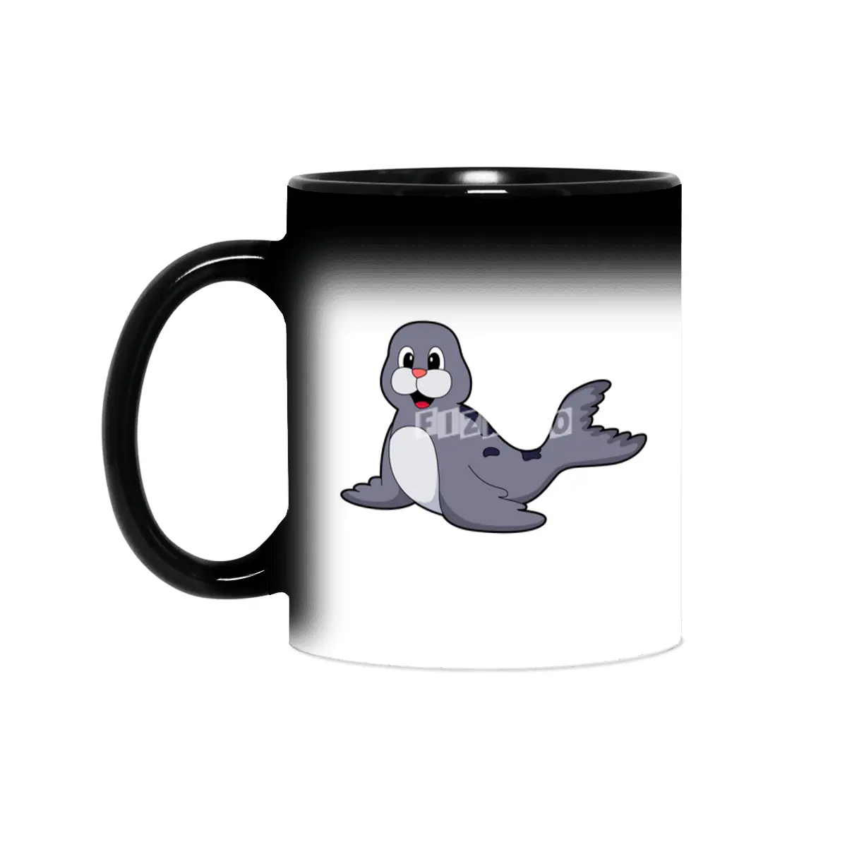 Cute Seal Sihirli Kupa