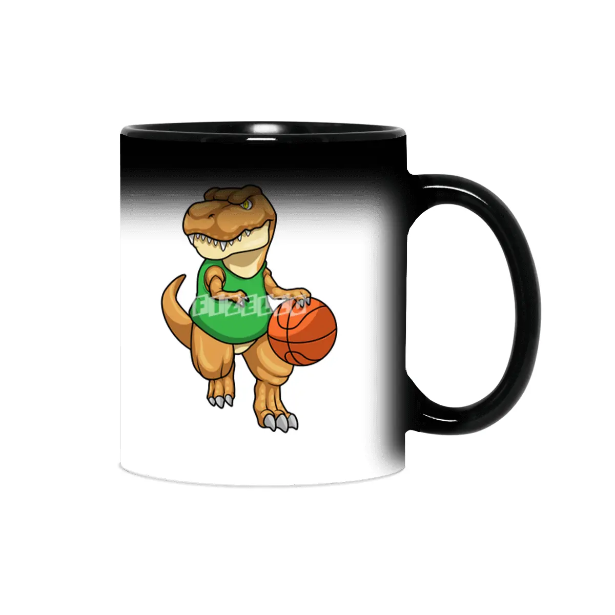 Dinosaur at Sports with Basketball Sihirli Kupa