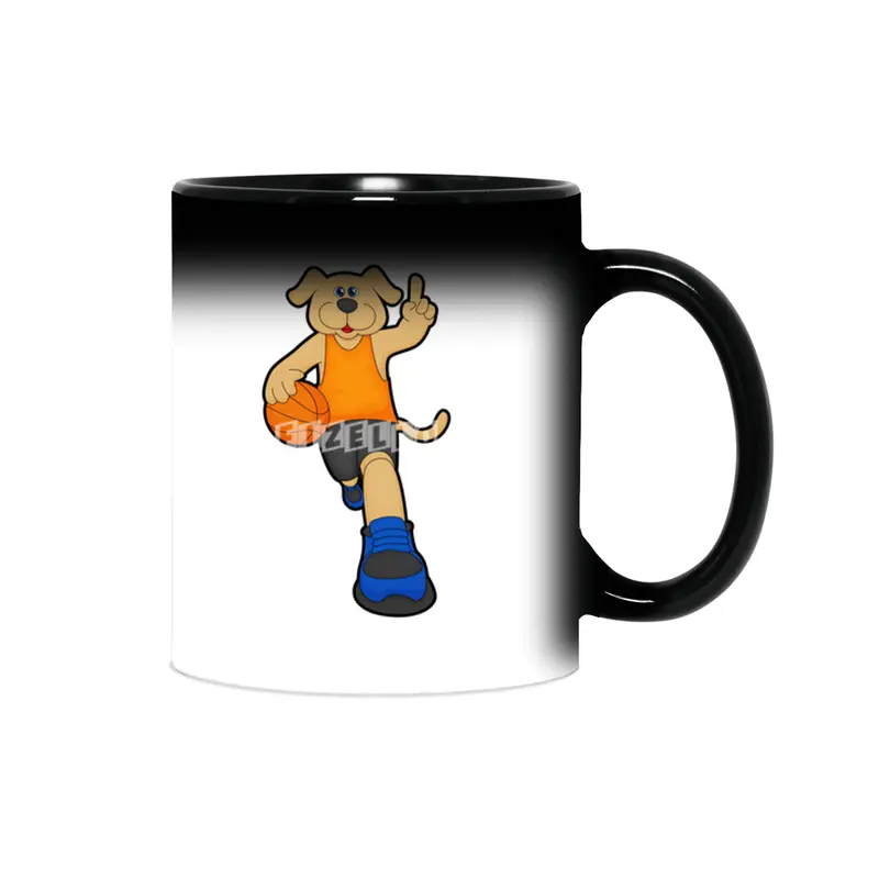 Dog as Basketball player with Basketball Sihirli Kupa