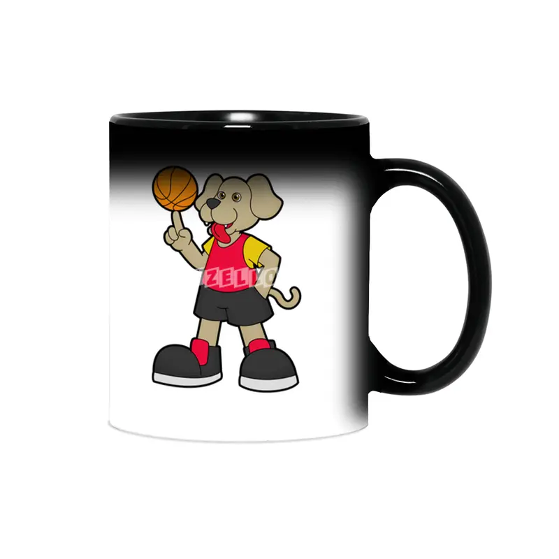 Dog as Basketball player with Basketball Sihirli Kupa